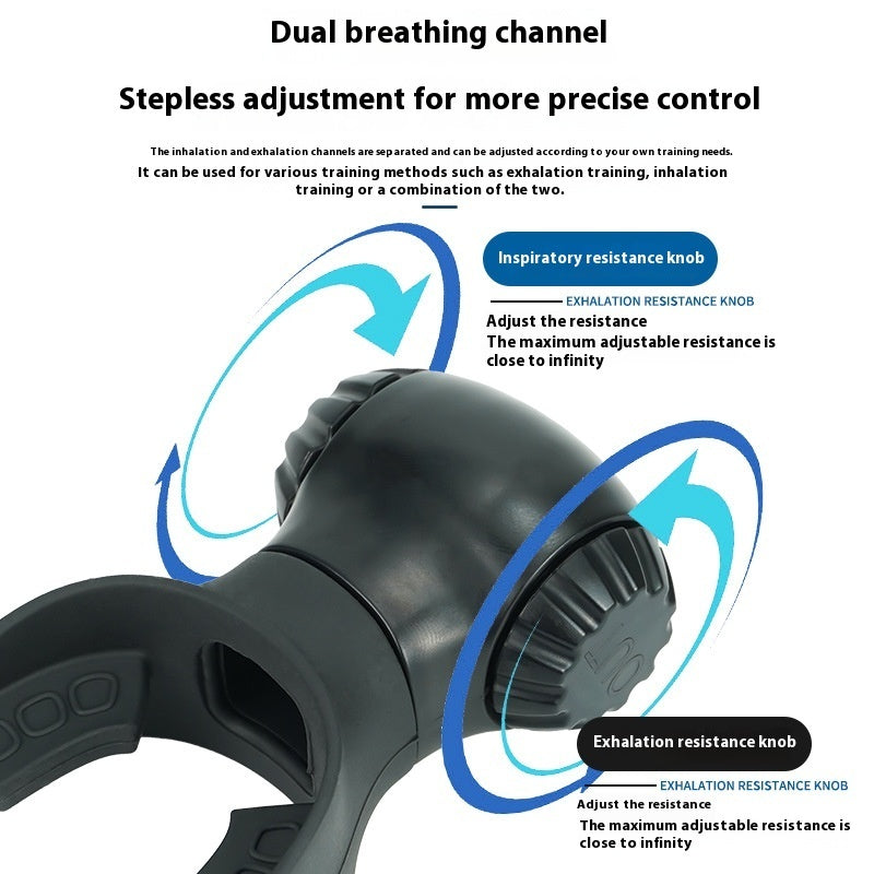 Respiratory Muscle Trainer – Portable Breathing Strength Device