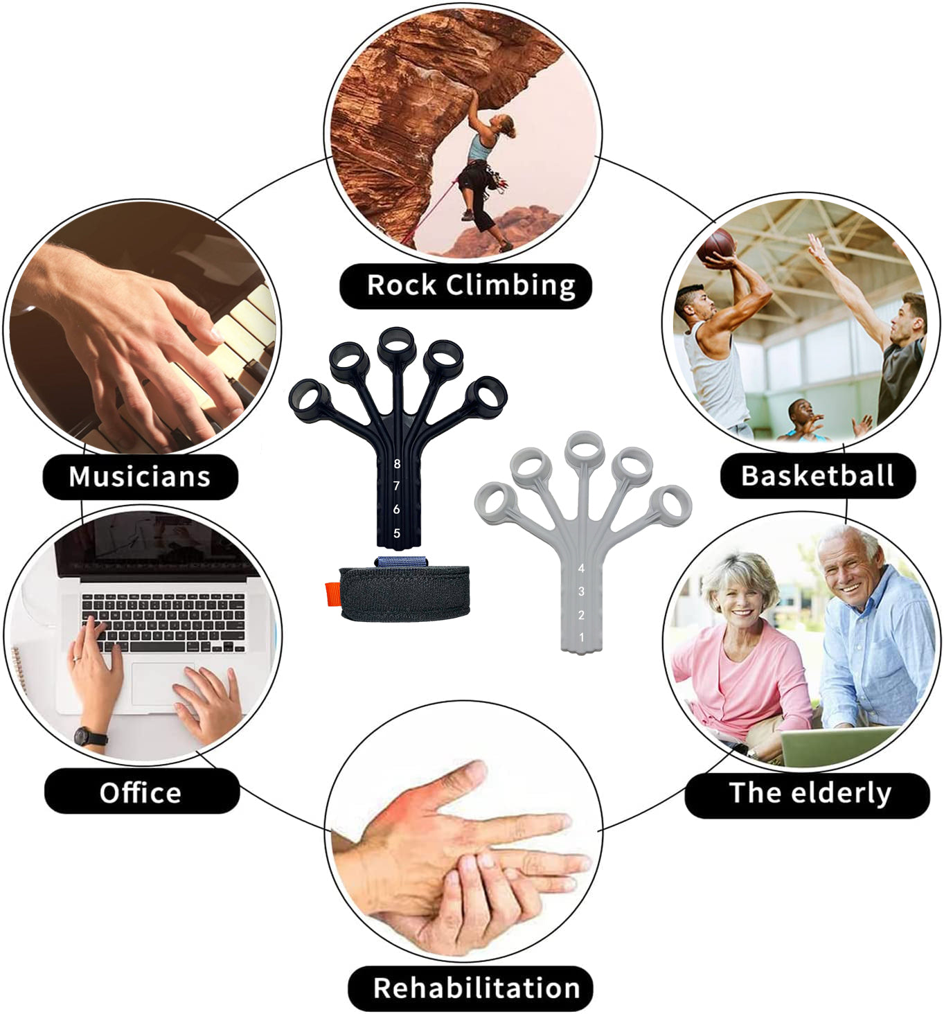 Finger Strength Trainer – Hand & Grip Exercise Tool