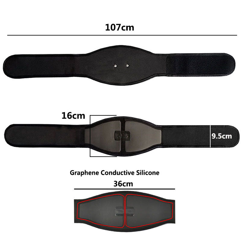EMS Abdominal Trainer – Slim Fit Muscle Stimulation Belt